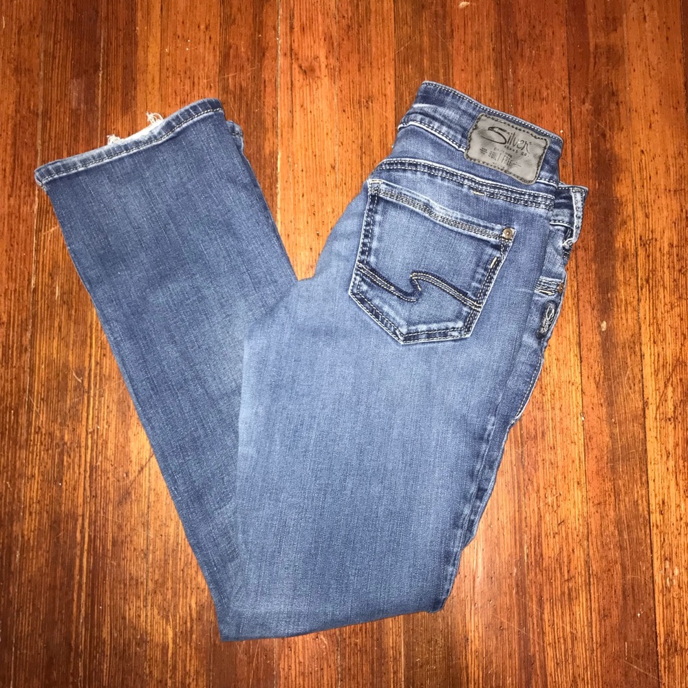 Silver Suki Jeans!